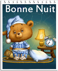 bonne nuit ourson